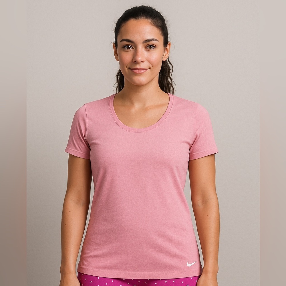 💖Nike Dri-Fit Legend Short Sleeve Shirt - Pink, Size M 💖